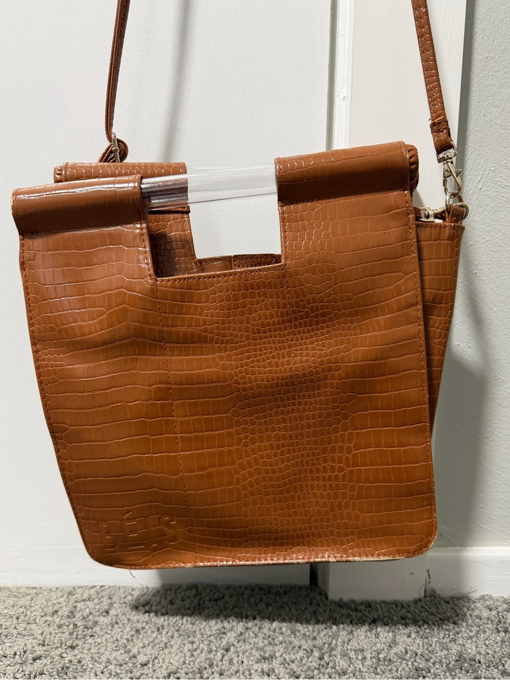 Beis | The Naturals Brown / Tan Crossbody Bag | Purse